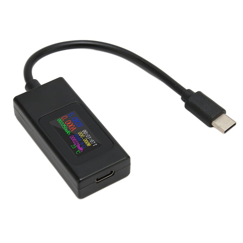KOWSI USB C Tester With HD Color LCD Display Bidirectional Connection USB Power Tester - High Accuracy 4-30V 0-6.5A Measurement USB Current Meter for Cell Phones Tablets Laptops Chargers - Image 3