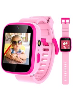 FARROBIZZ Vakzovy Kids Smart Watch Girls, Gifts For 3-10 Year Old Girls Dual Camera Touchscreen Smart Watch For Kids With Music Player, Educational Toys Toddles Birthday Gift For Girls Ages 6 7 8  - Image 1