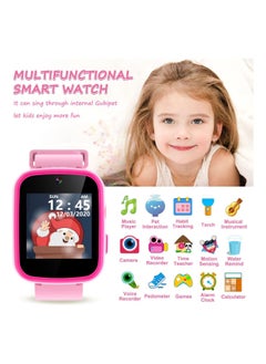 FARROBIZZ Vakzovy Kids Smart Watch Girls, Gifts For 3-10 Year Old Girls Dual Camera Touchscreen Smart Watch For Kids With Music Player, Educational Toys Toddles Birthday Gift For Girls Ages 6 7 8  - Image 3