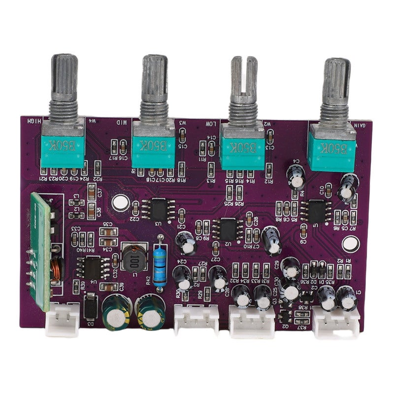 Hifi Preamp 3 TINE5532 Chips Advanced Circuit Design - Quiet Operation With Mute Function Audio Preamp for Hi-Fi Audio Upgrade And Sound Enhancement Setups - Image 2