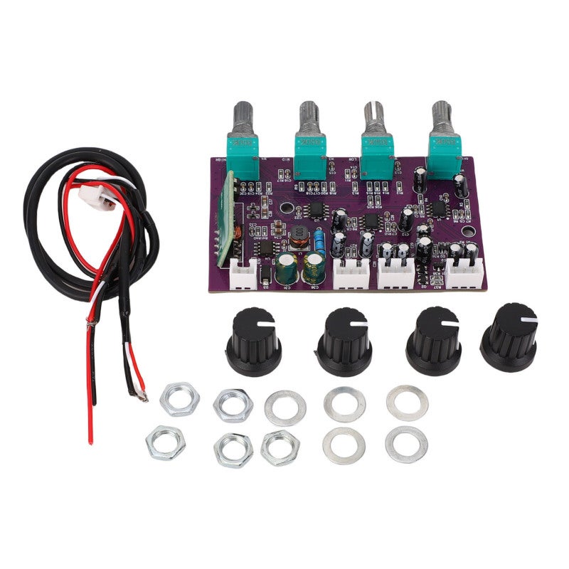 Hifi Preamp 3 TINE5532 Chips Advanced Circuit Design - Quiet Operation With Mute Function Audio Preamp for Hi-Fi Audio Upgrade And Sound Enhancement Setups - Image 1