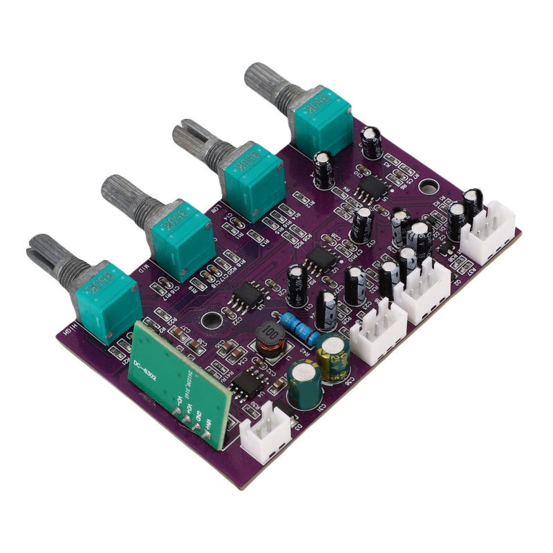 Hifi Preamp 3 TINE5532 Chips Advanced Circuit Design - Quiet Operation With Mute Function Audio Preamp for Hi-Fi Audio Upgrade And Sound Enhancement Setups - Image 3