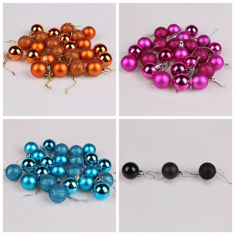 selling colorful Christmas ball glossy ball Christmas tree decorative ball handmade diy material jewelry accessories - Image 5