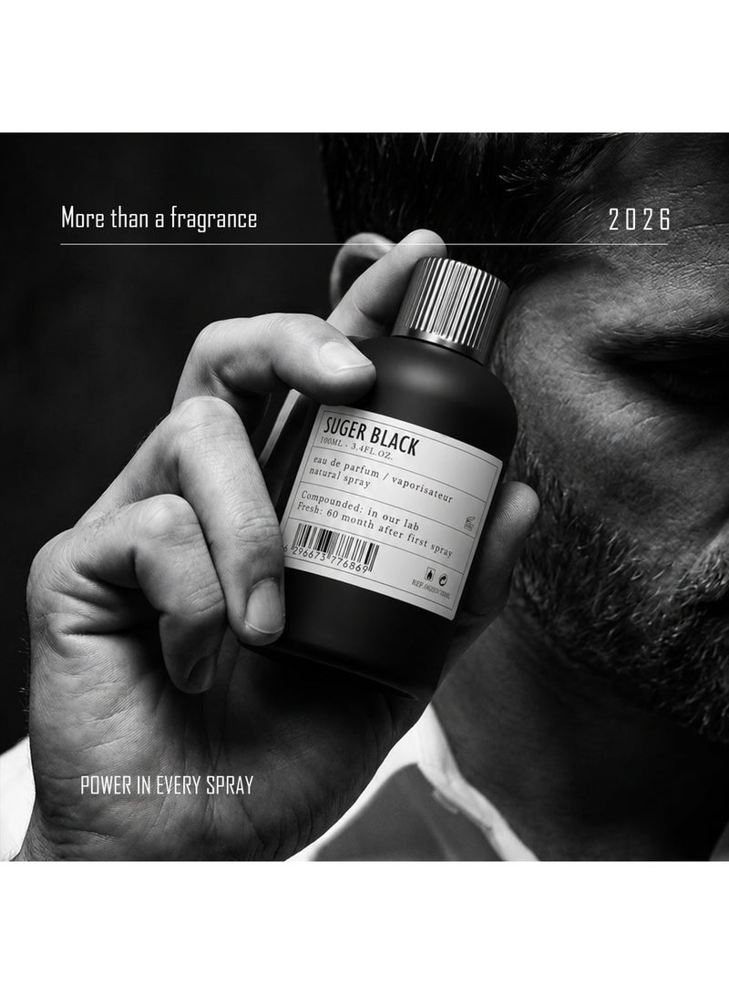 عطور ايه ام دي عطر آرون فيس سوغر بلاك من إيه إم دي للعطور للرجال والنساء أو دي بارفان  مل - Image 4