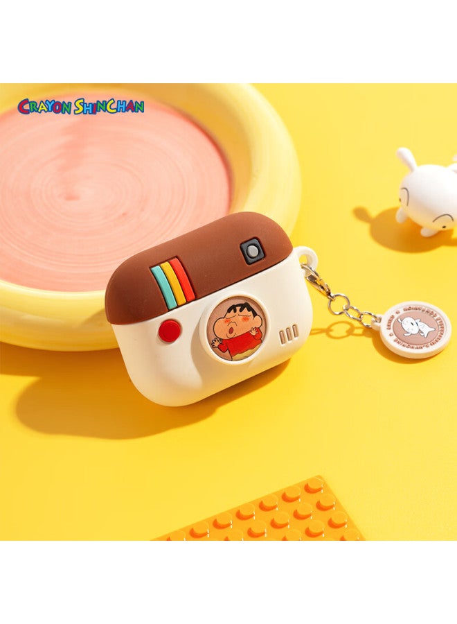 Rock Crayon Shin-chan Airpods Pro 3 Protective Case, Airpods Pro 3rd Generation Earphone Cover, Full Silicone Protection, Cute High-quality Cartoon Design, Shockproof For Men And Wome