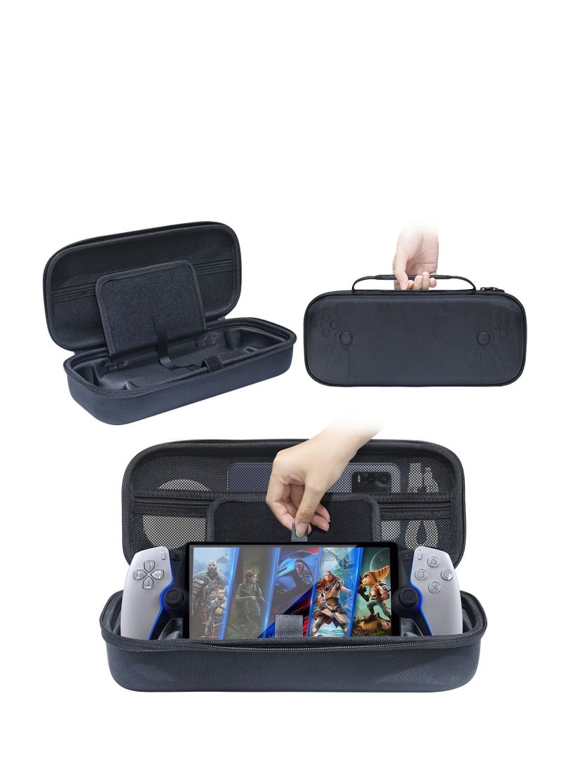 Generic - Carrying Case For Ps5 Portal Handheld Storage Bag Protective Hard Portable Travel Case With Pockets For Accessories And Games - Image 1