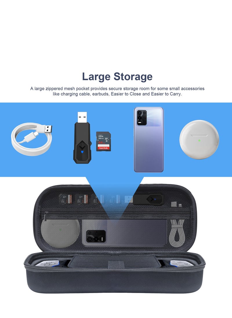 Generic - Carrying Case For Ps5 Portal Handheld Storage Bag Protective Hard Portable Travel Case With Pockets For Accessories And Games - Image 1