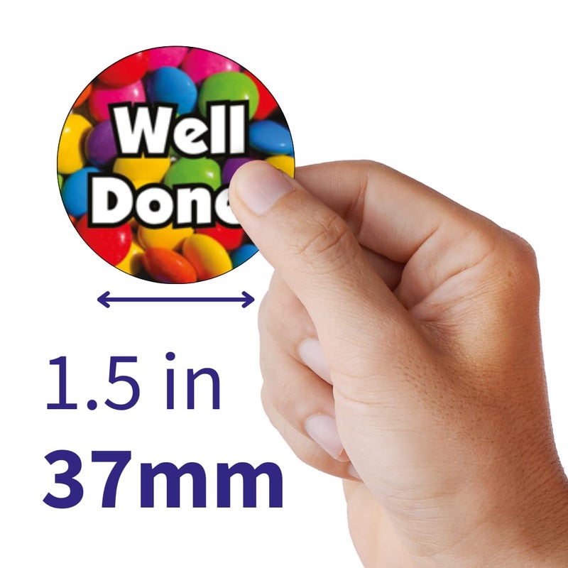 Primary Teaching Services Ltd 450 Mixed Scented Smelly Well Done Great Star Excellent Super Motivational Childrens Pupils School Teachers Reward Stickers Value Pack - Image 2