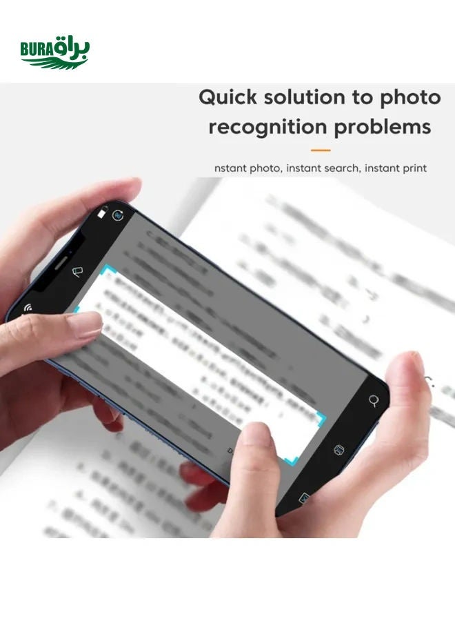 A31 Bluetooth Handheld Portable Self-adhesive Thermal Printer, Color: Pink - Image 3