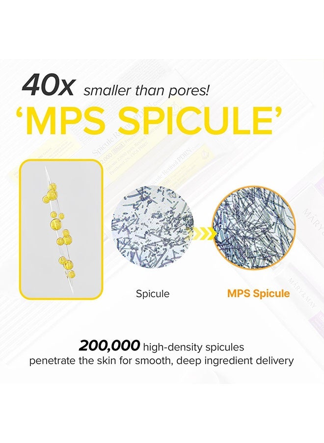 Mary & May  Spicule Retinol Pdrn Cream 15g ، كريم الوجه المضاد للشيخوخة ، مكافحة الخطوط الدقيقة وتعزيز إنتاج الكولاجين ، العناية بالبشرة المثالية للبشرة المملة أو غير المتساوية أو الشيخوخة - Image 4