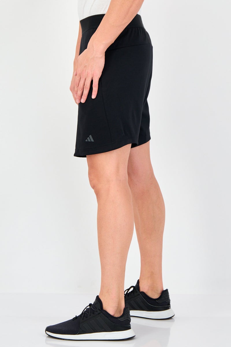 Adidas Men Sportswear Fit 7 Inseam Yoga Shorts, Black - Image 3
