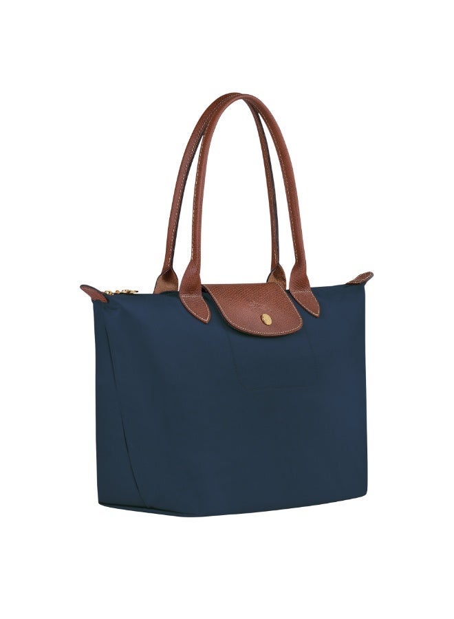 لونج شامب Longchamp Women's Medium Handbags, Tote Bags, Shoulder Bags, Navy Blue Classic Style (باللغة الإنجليزية) - Image 3