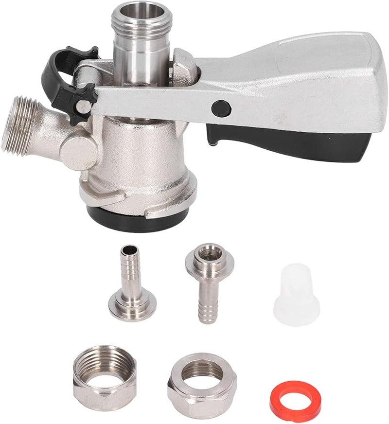 Stainless Steel G5 8 D Type Beer Keg Coupler Faucet Distributor Brewing Accessory - Image 2