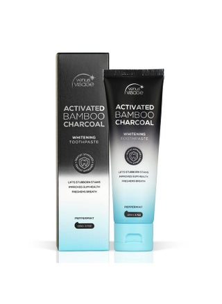Enus Visage Dentistapproved Activated Charcoal Toothpaste For Whitening Teeth Black Toothpaste With Fluoride Charcoal Whitening Toothpaste Best Whitening Toothpaste (Peppermint) - pzsku/Z6A15AC5B7818499254F5Z/45/_/1696071156/9e631ea4-db1e-4a07-96fc-3243968748f5