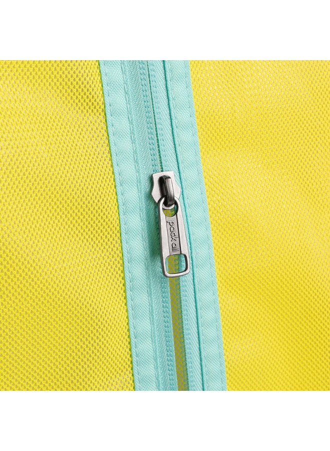 باك أول Pack All Children's Shoe Storage Bag, Travel Shoe Organizer, Handheld Dustproof Shoe Storage Bag, Yellow - Image 3