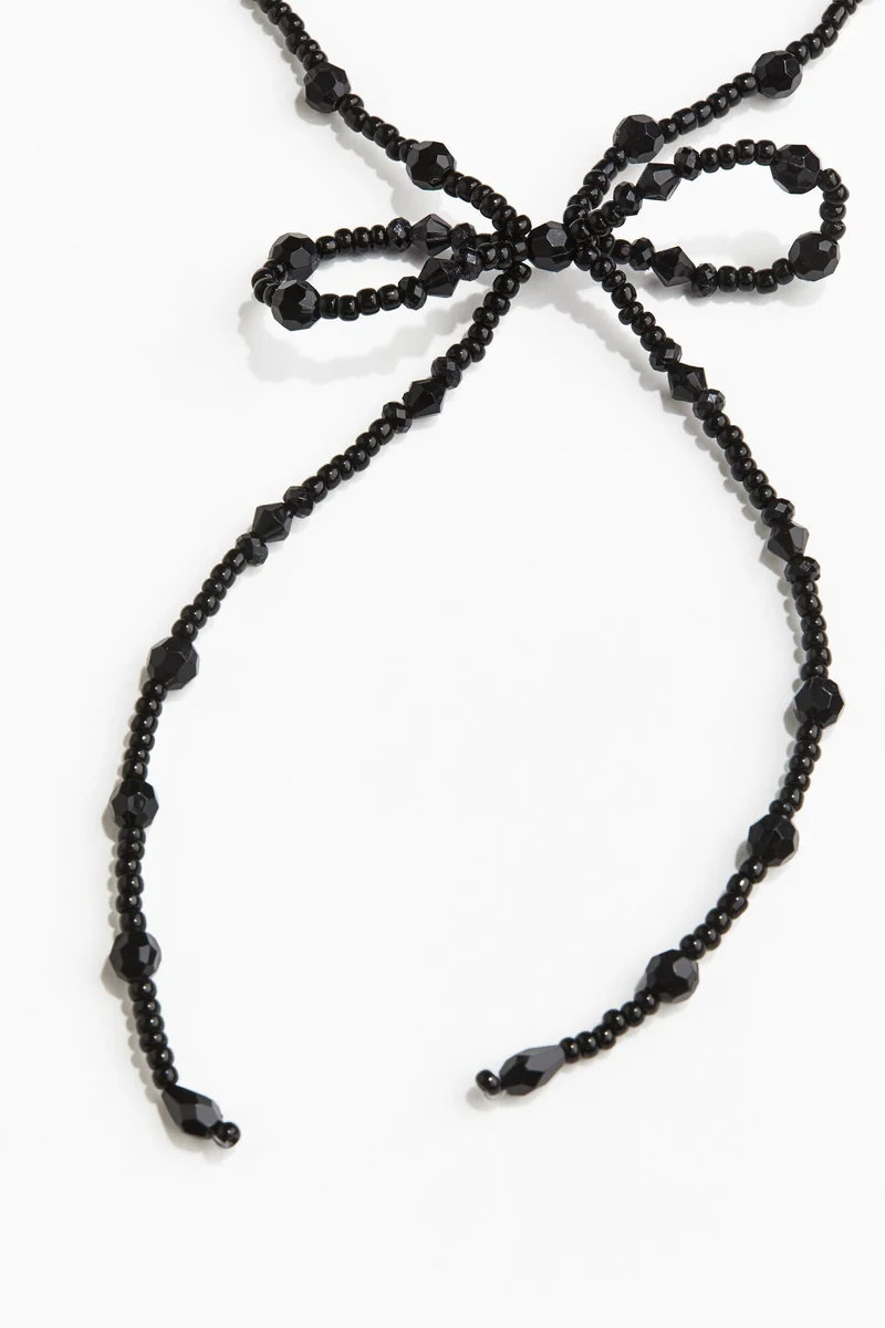 H&M Bow-Decorated Necklace