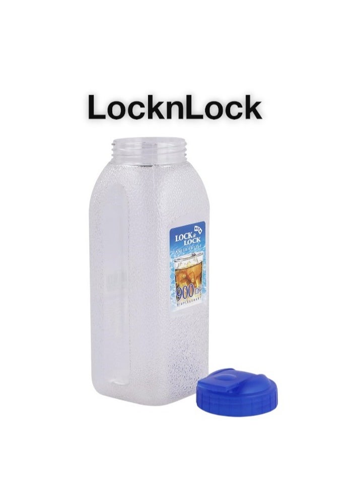 LOCK & LOCK - LocknLock Aqua 900ml BPA-Free Water Bottle with Flip-Top Lid – Durable and Transparent Hydration Jug - Image 1