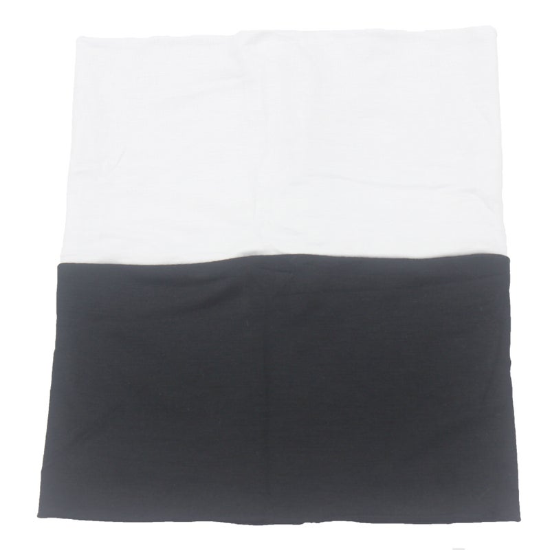 Modal Solid Color Stitching Bucket Hat Scarf Base Cap Hijab Cap - Image 3