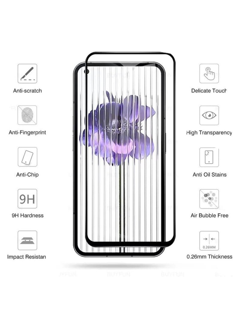 Screen Protector for Nothing Phone 1 Tempered Glass Screen Protector 9H Hardness Anti Fingerprint Scratch Resistance for Nothing Phone 1 - Image 2