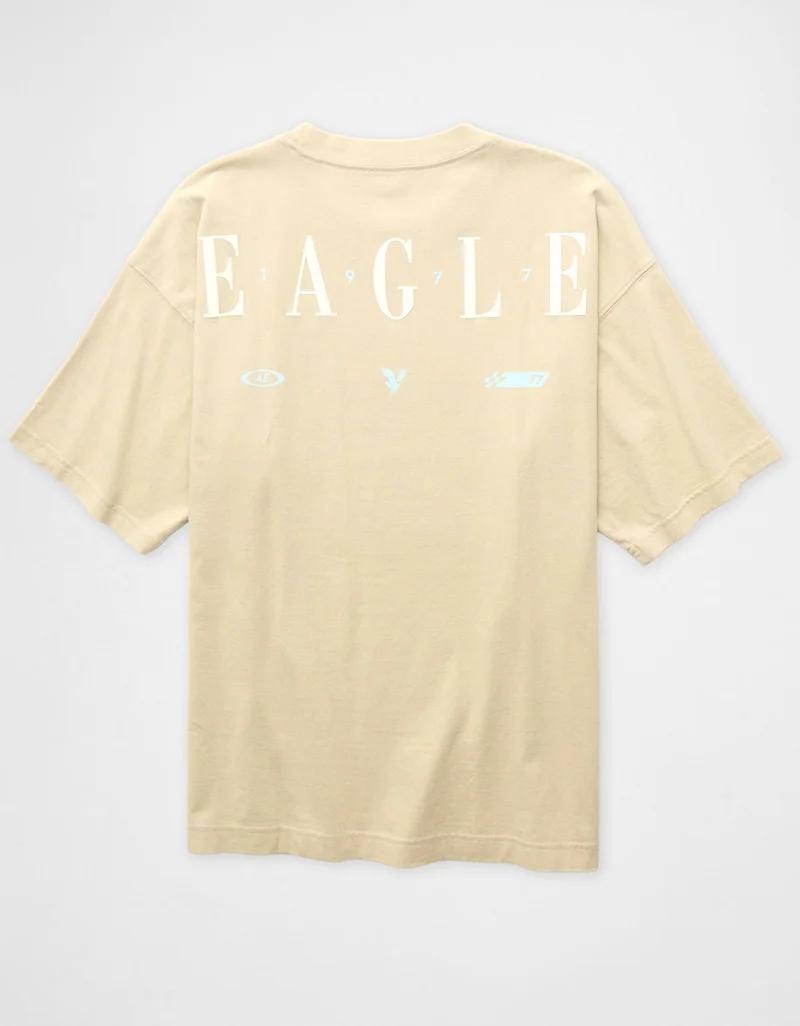 American Eagle  AE Oversized Graphic T-Shirt for Men | Best Price UAE