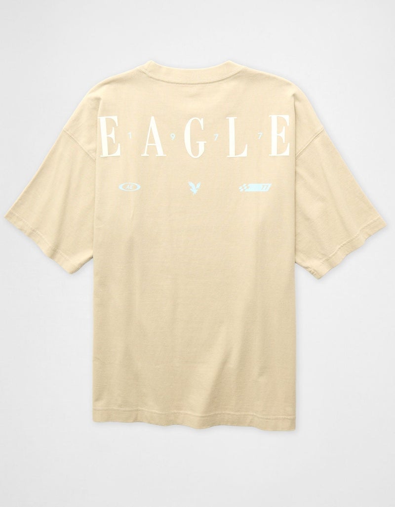 American Eagle AE Oversized Graphic T-Shirt - Image 4
