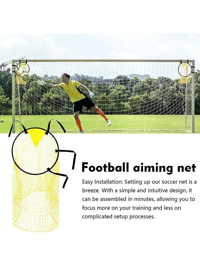 جيوان تدريب كرة القدم هدف الرماية هدف كرة القدم معدات ممارسة التدريب الصافية - Image 5