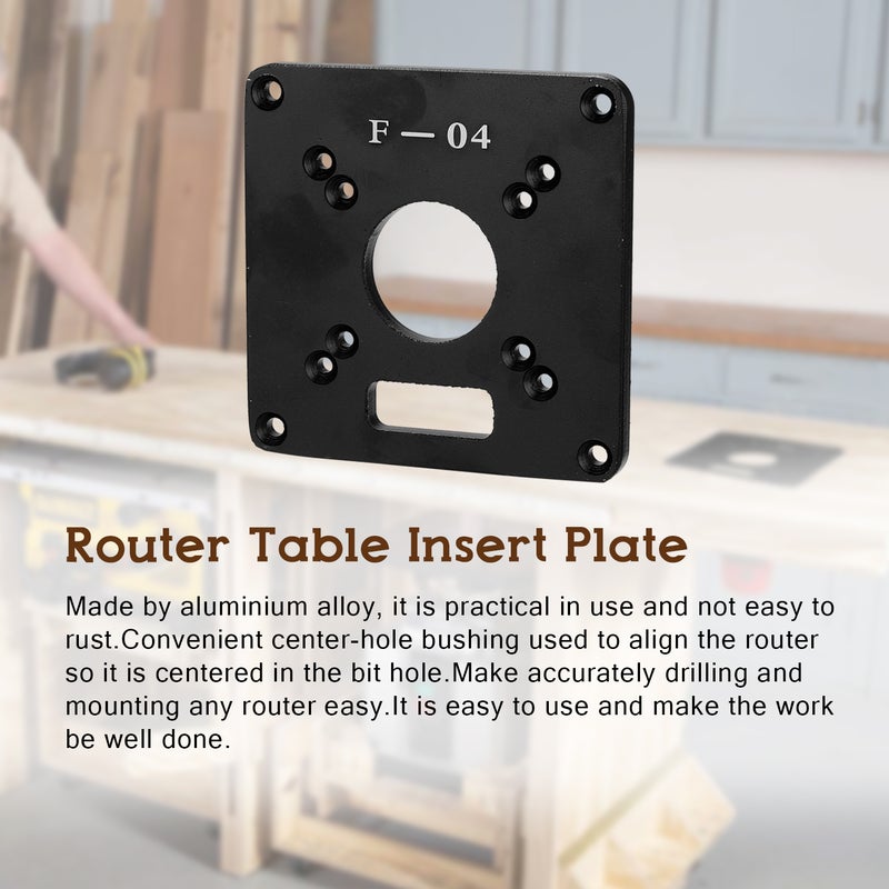 Multifunctional Router Table Insert Plate Woodworking Benches Aluminium Wood Router Trimmer Models Engraving Machine - Image 2
