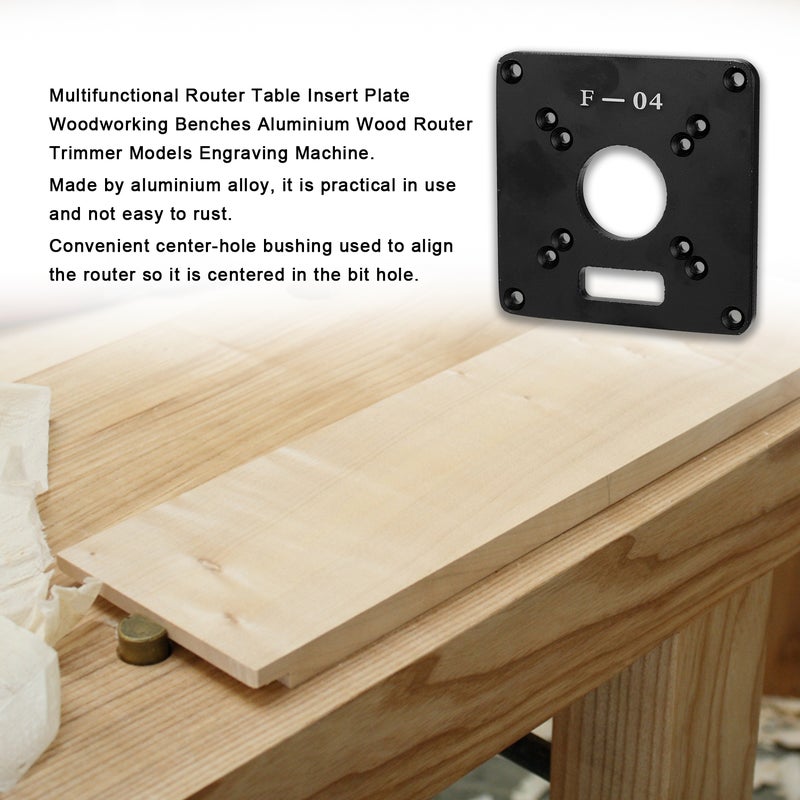 Multifunctional Router Table Insert Plate Woodworking Benches Aluminium Wood Router Trimmer Models Engraving Machine - Image 4
