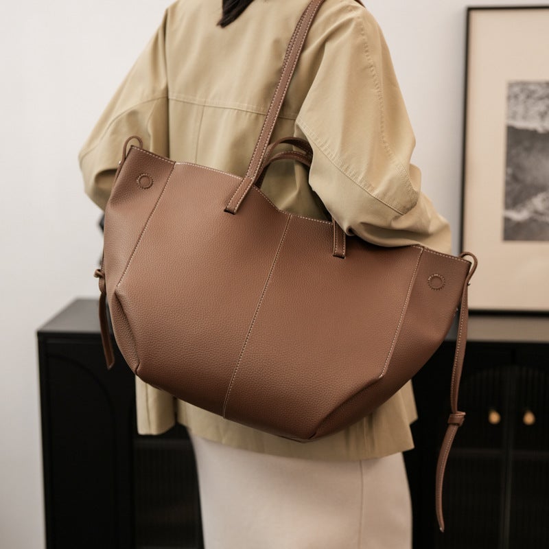 French Niche Design Portable Tote Bag Large Capacity Shoulder Bag Women'S All-Match Commuter Wings Bag - Image 5