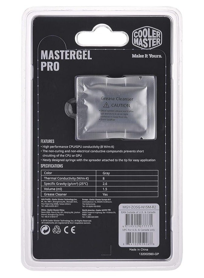 COOLER MASTER MasterGel Pro Thermal Paste, MGY-ZOSG-N15M-R2 - Image 2