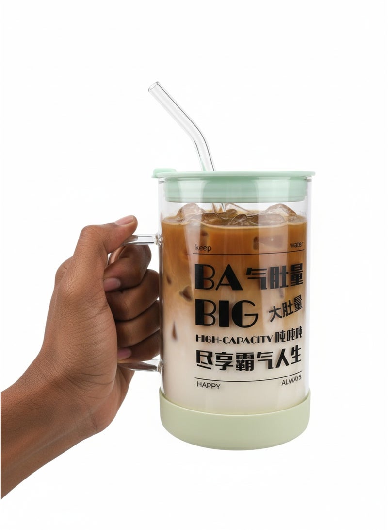 كوب السفر العملي بغطاء مزدوج - (500 مل) | مخصص للمشروبات الساخنة والباردة - Image 1