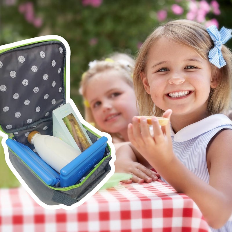 WORLD-BIO Ice Packs for Cooler Long Lasting Reusable Freezer Packs for Lunch Box, Lunch Bag, Cooler Bag for Work, School, Picnic, Camping, Fishing and More, Keep Beverages Foods Cold & Fresh - Image 4