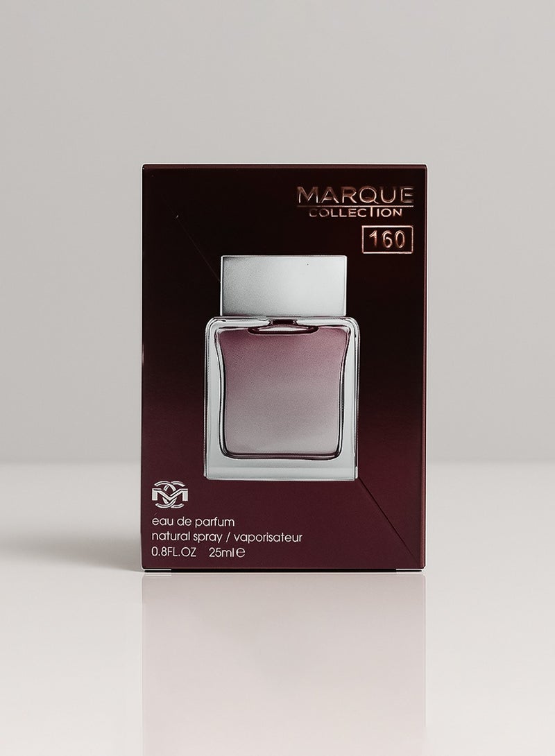 MARQUE COLLECTION Oud Perfume for Men – Marque Collection No. 160 | Long Lasting Oud Perfume for Men with Patchouli & Warm Spices | 25ml - Image 3