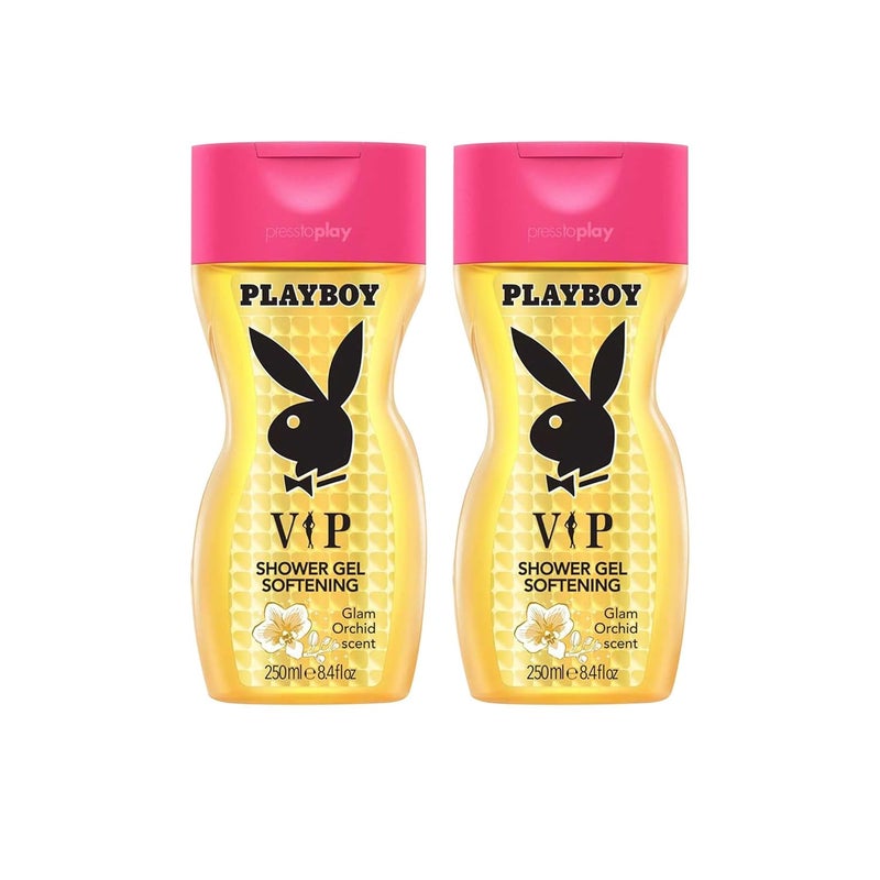 Playboy VIP Shower Gel  For Women 500 ml Pack of 2 - Image 1