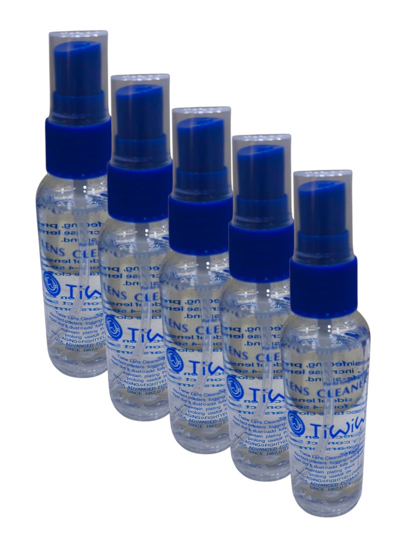 5 Pieces of Eyeglasses Lens Cleaner or Any Glass Surface Cleaner