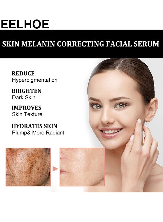 EELHOE Skin Melanin Correcting Facial Serum, Dark Spot Correcting Glow Serum, Mild And Not Stimulating For Any Part - Image 5