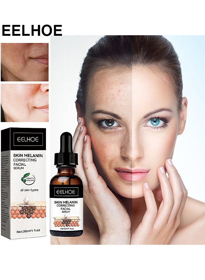 EELHOE Skin Melanin Correcting Facial Serum, Dark Spot Correcting Glow Serum, Mild And Not Stimulating For Any Part - Image 1