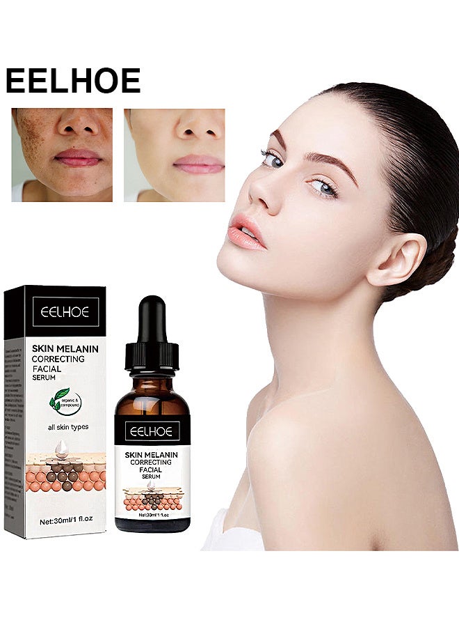 EELHOE Skin Melanin Correcting Facial Serum, Dark Spot Correcting Glow Serum, Mild And Not Stimulating For Any Part - Image 2