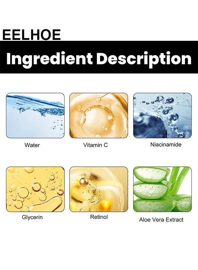 EELHOE Skin Melanin Correcting Facial Serum, Dark Spot Correcting Glow Serum, Mild And Not Stimulating For Any Part - Image 3