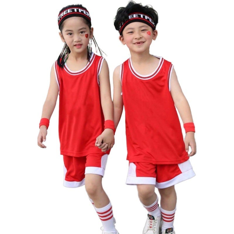 Children'S Basketball Suit Lakers Warriors Board Blank Board 76 Primary And Secondary School Students Diy Jersey Team Uniform - Image 5