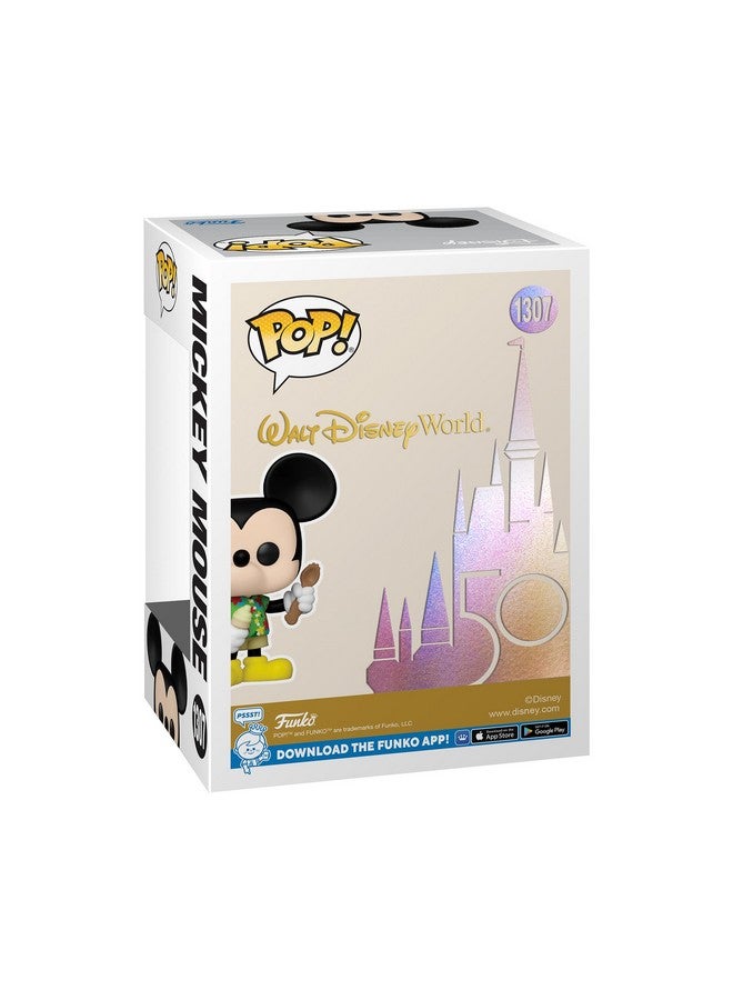 Funko Pop Disney: Walt Disney World 50Th Anniversary Aloha Mickey - Image 4