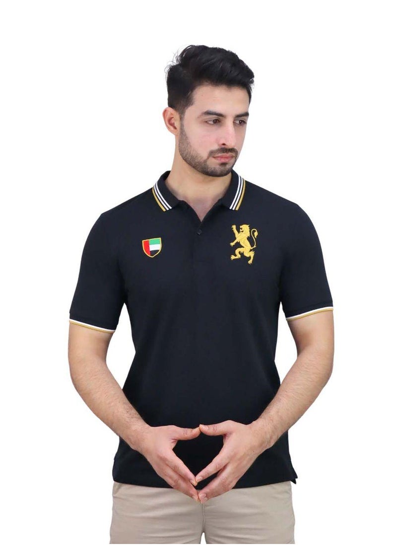 GIORDANO Men's UAE National Day Polo  - Image 1