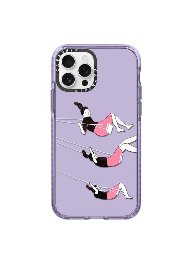 اس-توب جراب لهاتف iPhone 14 Pro Max بنمط توضيحي بسيط وغطاء كامل للهاتف - Image 1