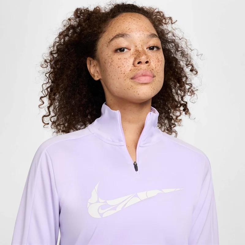 Nike Women's Swoosh Dri-FIT 1/4-Zip Mid Layer