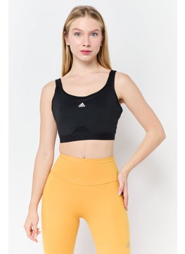 Adidas Women Sportswear Fit Non Padded Training Sports Bra, Black  - Image 1