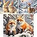 Bits and Pieces Value Set of Three 3 Cute Winter Animals Jigsaw Puzzles for Adults Jigsaws Puzzle Bundle by Stewart 18 x 24 Each 500 Piece Puzzle - Image 2