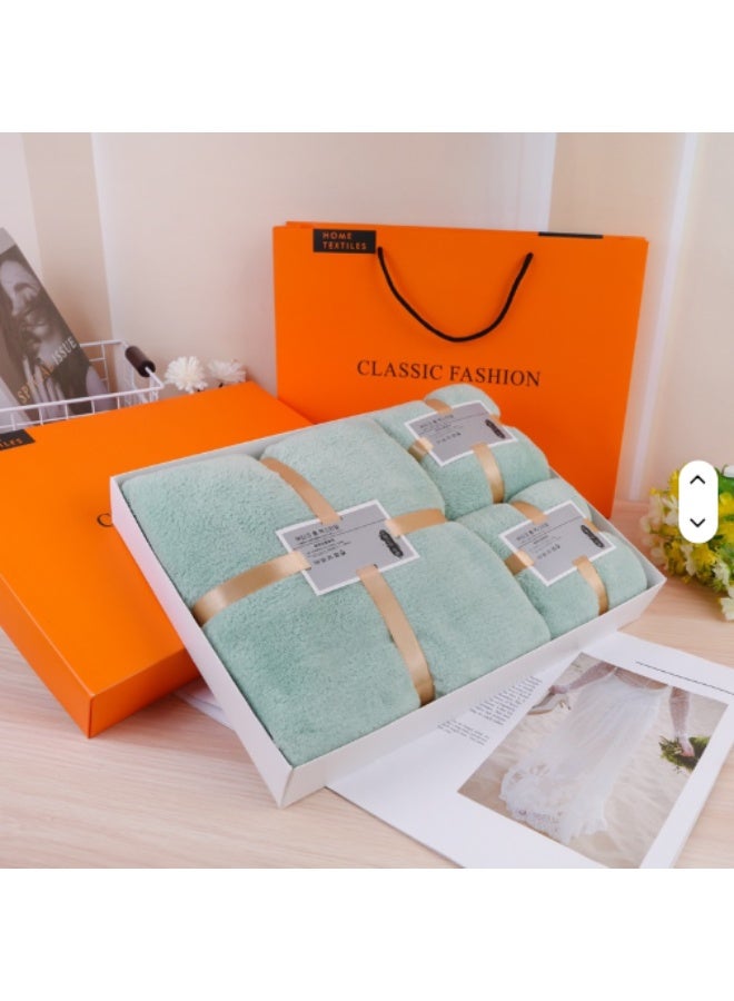 3-Piece Ultra-Soft & Quick-Dry Towel Set – Premium Plush Cotton for Everyday Luxury - Image 2