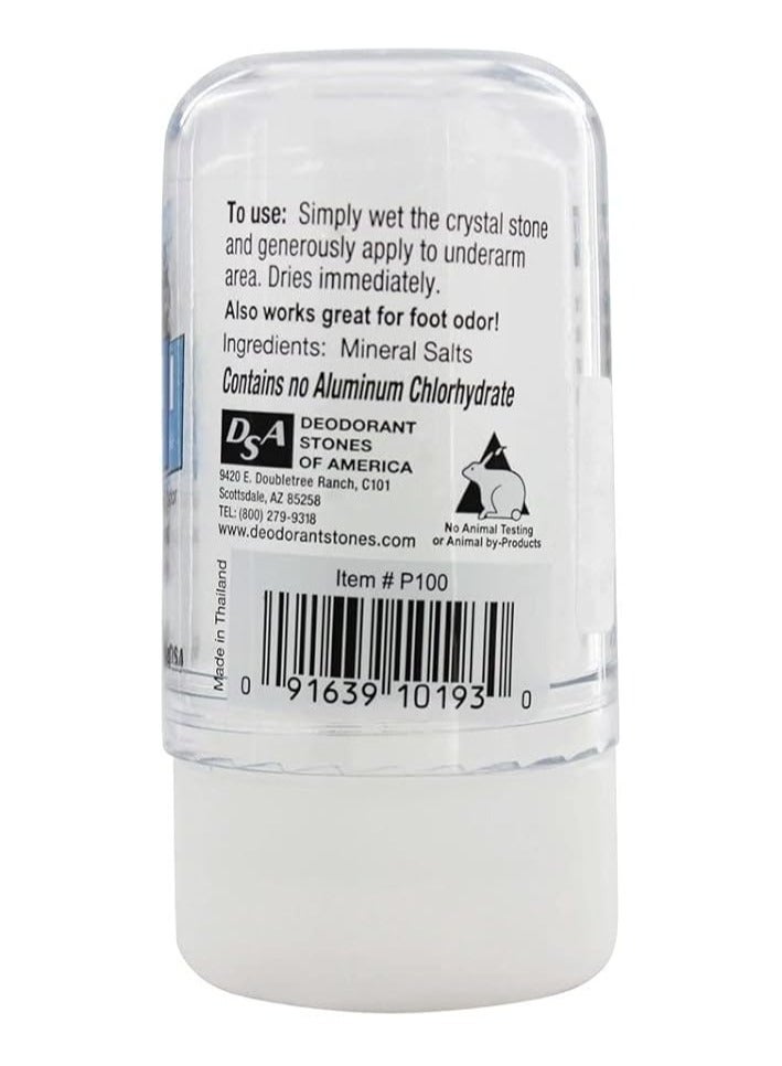 Thai Deodorant Stone, Pure & Natural, Crystal Deodorant Stone™, Unscented, 4.25 oz (120 g) - Image 3