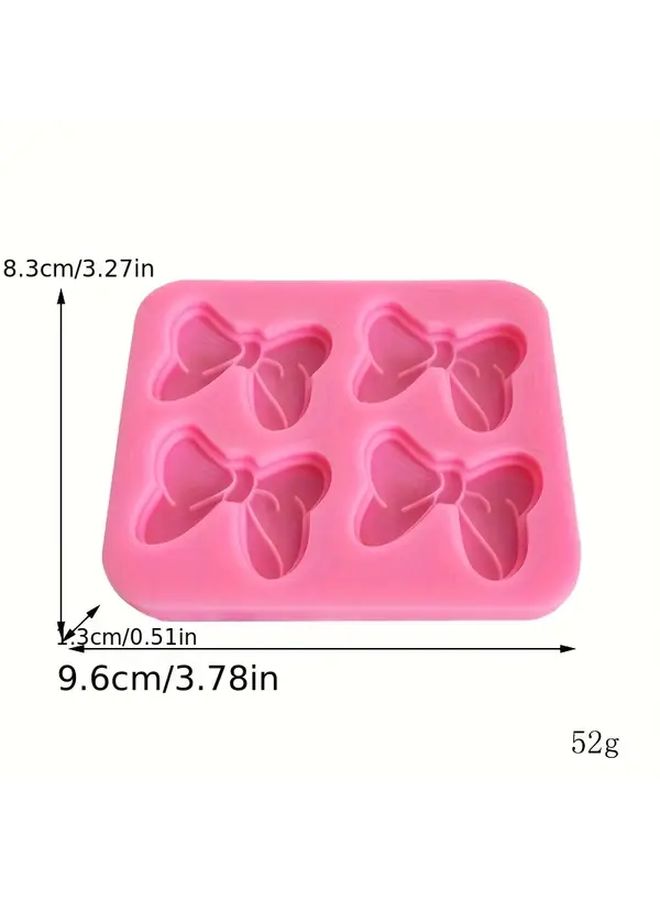 Pink Bow Silicone Mold For Cakes Fondant Resin And Soap Making - Image 5