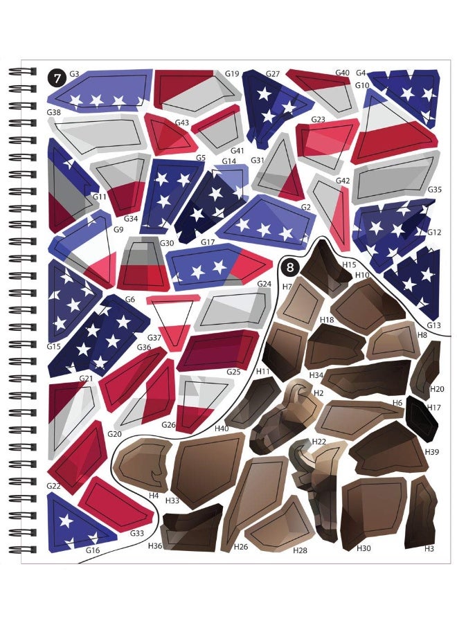 Brain Games - Sticker by Number: America (28 Image  - Image 5